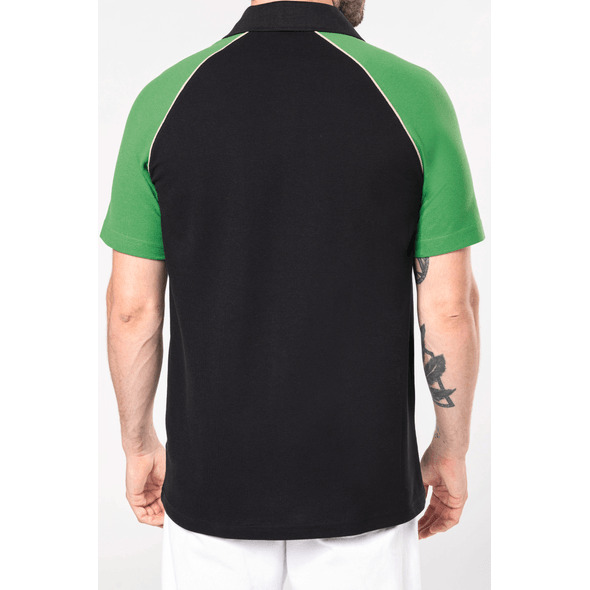 Kariban | Polo Baseball > Zweifarbiges Poloshirt für Herren Kariban | Polo Baseball > Zweifarbiges Poloshirt für Herren